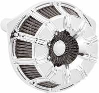 Arlen Ness - Arlen Ness Inverted Series 10-Gauge Air Cleaner Kit - Chrome - 18-942 - Image 1