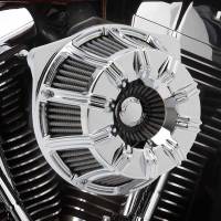 Arlen Ness - Arlen Ness Inverted Series 10-Gauge Air Cleaner Kit - Chrome - 18-942 - Image 2