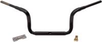 LA Choppers - LA Choppers 1-1/2in. Grande Touring Ape Hanger Handlebars - 10in. Rise - Gloss Black - LA-7322-10B - Image 1