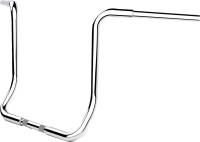 LA Choppers - LA Choppers 1-1/4 in. Twin Round Handlebars - Chrome - LA-7325-16C - Image 2