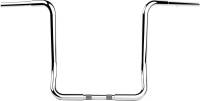 LA Choppers - LA Choppers 1-1/4 in. Twin Round Handlebars - Chrome - LA-7325-16C - Image 1