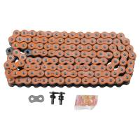 RK - RK 525 Max-X Chain - 120 Links - Orange - 525MAXX-120-DD - Image 1