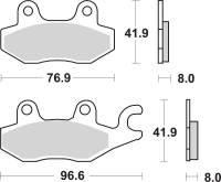 SBS - SBS HF Ceramic Brake Pads - 638HF - Image 2
