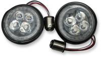 Ciro - Ciro Fang Signal Light Insert - Rear - Black - 45421 - Image 1