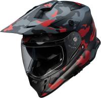 Z1R - Z1R Range Camo Dual Sport Helmet - 0140-0094 - Red - Small - Image 3