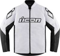 Icon - Icon Hooligan CE Jacket - 2820-5800 - White - X-Large - Image 1