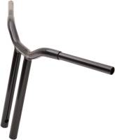 LA Choppers - LA Choppers 1-1/4in. Straight Risers for Welded Kage Fighter T-Bars - Gloss Black - LA-7337-16B - Image 3