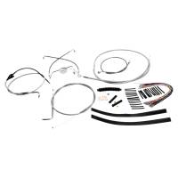 Magnum - Magnum Stainless Steel XR Handlebar Installation Kit for 15-17in. Ape - 589282 - Image 1