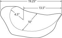 Drag Specialties - Drag Specialties Solo Seat - Smooth - 0805-0067 - Image 7