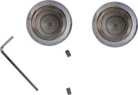 Drag Specialties - Drag Specialties Chrome Axle Caps - Front - 0309-0217 - Image 3
