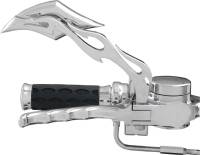 Drag Specialties - Drag Specialties Gothic Mirror - Flame Stem Right Side - 0640-0036 - Image 3