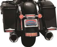 Kuryakyn - Kuryakyn Turn Signal Bar Filler Panel - Lighted with Red Lens - 3154 - Image 1