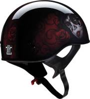 Z1R - Z1R Vagrant Red Catrina Helmet - 0103-1313 - Red Catrina - Small - Image 3