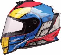 Z1R - Z1R Warrant Sentinel Youth Helmet - 0102-0292 - Blue/Yellow - Small - Image 1