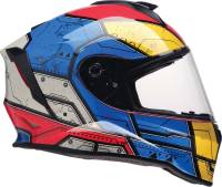 Z1R - Z1R Warrant Sentinel Youth Helmet - 0102-0292 - Blue/Yellow - Small - Image 3