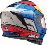 Z1R - Z1R Warrant Sentinel Youth Helmet - 0102-0292 - Blue/Yellow - Small - Image 4