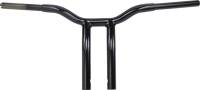 LA Choppers - LA Choppers 1-1/4in. Pullback Risers for Welded Kage Fighter T-Bars - Gloss Black - LA-7338-12B - Image 1