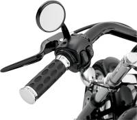 Drag Specialties - Drag Specialties Custom Rubber Grips - Chrome - 0630-0372 - Image 2