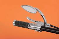 Drag Specialties - Drag Specialties Custom Rubber Grips - Chrome - 0630-0372 - Image 3