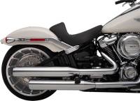 Drag Specialties - Drag Specialties EZ-ON Mount Solo Seat - Scorpion - Silver Thread - 0802-1186 - Image 3