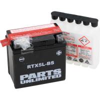 Parts Unlimited - Parts Unlimited AGM Maintenance-Free Battery - RTX5L-BS - Image 2