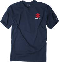 Factory Effex - Factory Effex Suzuki Shutter Premium T-Shirt - 20-87402 - Navy - Medium - Image 1