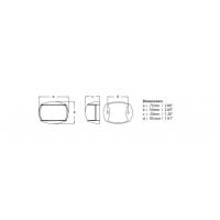 Hella Marine - Hella Marine NaviLED Compact 2nm Towing Navigation Lamp - Black Shroud - Image 2