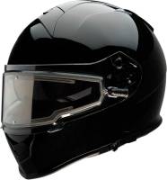 Z1R - Z1R Warrant Solid Snow Helmet with Electric Shield - 0121-1295 - Black - Large - Image 1