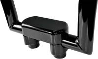LA Choppers - LA Choppers Solid Handlebar Riser/Top Clamp Kits - 1-1/2in. Tall - Black - LA-7442-01B - Image 2