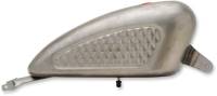 Drag Specialties - Drag Specialties Custom Gas Tank - Carbureted - Diamond Pattern Style - 0701-0836 - Image 2