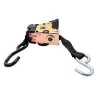 Camco - Camco Retractable Tie Down Straps - 1" Width 6' Dual Hooks - Image 4