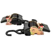 Camco - Camco Retractable Tie Down Straps - 2" Width 5.5' Bolt On - Image 2