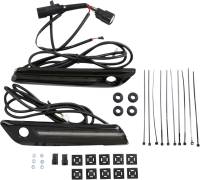Ciro - Ciro Led Saddlebag Hinge Cover - Smoke/Black - 40071 - Image 1