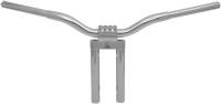 LA Choppers - LA Choppers 1-1/4in. Kage Fighter Straight Heights T-Bar - 10in. Rise - Chrome - LA-7335-10 - Image 2