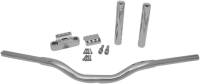 LA Choppers - LA Choppers 1-1/4in. Kage Fighter Straight Heights T-Bar - 10in. Rise - Chrome - LA-7335-10 - Image 1