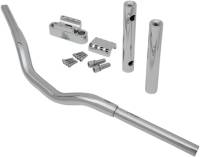 LA Choppers - LA Choppers 1-1/4in. Kage Fighter Straight Heights T-Bar - 10in. Rise - Chrome - LA-7335-10 - Image 3