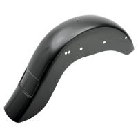Klock Werks - Klock Werks Builder Series 4in. Stretched Rear Fender with Frenched Plate Pocket - KW05-02-0400E - Image 1