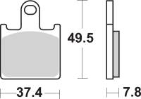 SBS - SBS HS Sintered Brake Pads - 838HS - Image 2
