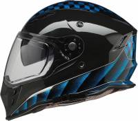 Z1R - Z1R Nemesis Thunderbird Helmet - 0101-17117 - Black/Blue - Large - Image 1