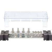Blue Sea Systems - Blue Sea PowerBar 1000 - 8 3/8" Terminal Studs w/Cover - Image 1