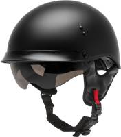 G-Max - G-Max HH-65 Full Dressed Solid Helmet - H9650073 - Matte Black - X-Small - Image 1
