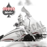 Klock Werks - Klock Werks Flare Windshield - 8.5in. - Tint - KWW-01-0209 - Image 2