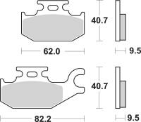SBS - SBS SI Sintered Brake Pads - 754SI - Image 2