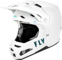 Fly Racing - Fly Racing Formula S Carbon Solid Helmet - 73-4494S - White - Small - Image 1