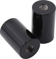 LA Choppers - LA Choppers 2in. Straight Risers For Kage Fighter Handlebars - Gloss Black - LA-7335-02RB - Image 1