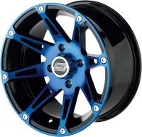 Moose Utility - Moose Utility 387X Wheel - 12x7 - 4+3 Offset - 4/156 - Blue - 0230-0805 - Image 2