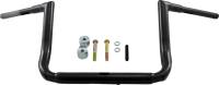 LA Choppers - LA Choppers 1-1/2in. Grande Twin Peaks Touring Handlebars - 12in. Rise - Gloss Black - LA-7364-12B - Image 1