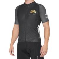 100% - 100% Exceeda Jersey - 40051-00000 - Black/Charcoal - Small - Image 1