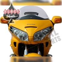 Klock Werks - Klock Werks 14in./18in. Flare Windshield - Vented - Tint - KWW-06-0259 - Image 2