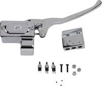 GMA Engineering - GMA Engineering Brake Master Cylinder Assembly w/ Switch Kit for 1in. Handlebar - 5/8in. Bore - Chrome - GMA-HB-5-C - Image 1